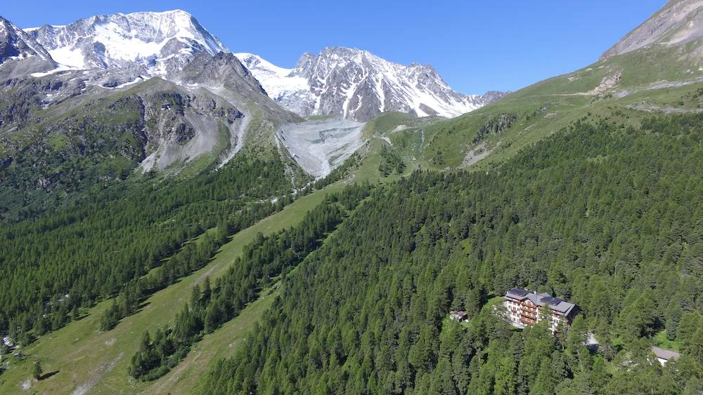 Grand Hotel & Kurhaus Arolla Exterior foto